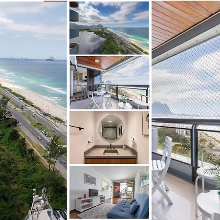 Vista De Cinema Do 19 Andar Da Praia Barra Da Tijuca - Portaria 24H, Estacionamento, Wi-Fi 35Mbps, Ar Condicionado - Banheiro Recem Reformado Rio de Janeiro Extérieur photo